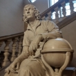 Mikołaj Kopernik - rzeźba w budynku PAU w Krakowie. ...