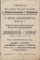Ulotka promocyjna browaru Haberbusch i Schiele (1936 r.)