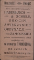 Ulotka promocyjna (lata dwudzieste XX w.)
