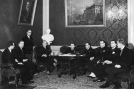 Pobyt delegacji młodych prawników węgierskich w Warszawie 20.01.1936 r.