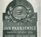 Tablica Pamiątkowa Jana Pankiewicza w kościele popijarskim w Warszawie.