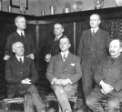 Delegacja polska do rokowań z Niemcami w sprawie traktatu handlowego w 1927 roku.