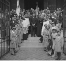 Wizyta ambasadora Polski we Francji Juliusza Łukasiewicza w Misji Katolickiej w Paryżu w lipcu 1936 roku.
