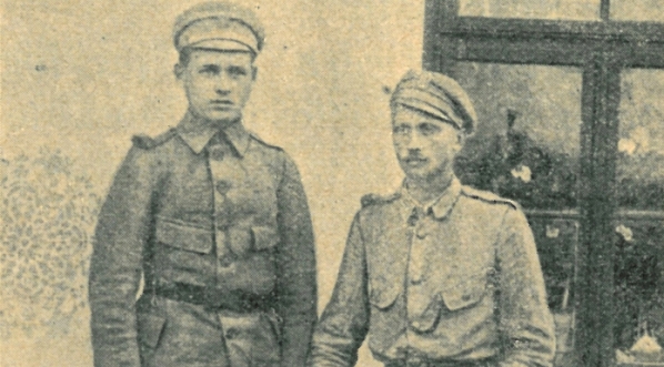  Zygmunt Pomarański z bratem Stefanem.  