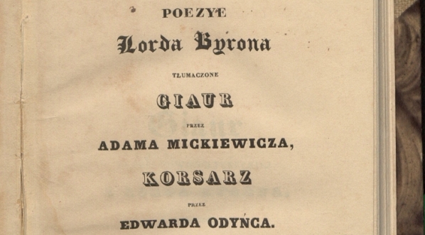  "Poezye lorda Byrona".  