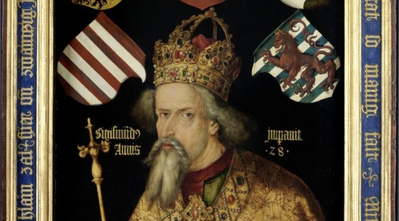  "Portret cesarz Zygmunta"  Albrechta Dürera.  
