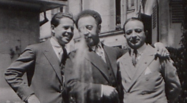  Od lewej: Ryszard Ordyński, Artur Rubinstein i Paweł Kochański (ok. 1930 r.)  