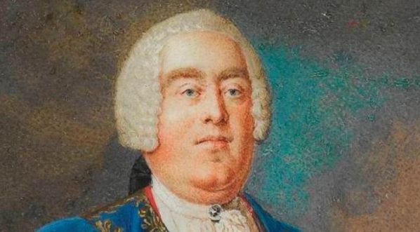  August III Wetyn (1696-1765) z Orderem Orła Białego i Złotego Runa. (2)  