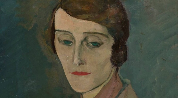  "Portret kobiety" ("Portret pani Edwardowej Woronieckiej") Leopolda Gottlieba.  