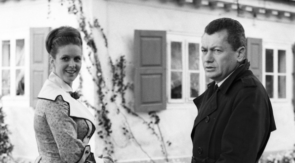  Na planie filmu Wojciecha Jerzego Hasa "Lalka" z 1968 roku.  