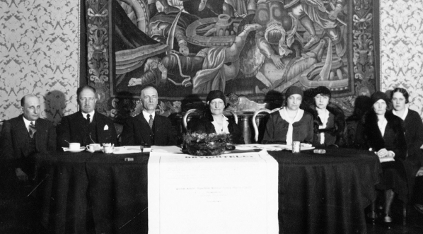  Posiedzenie komitetu powodziowego w Warszawie 30.04.1931 r.  