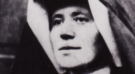  Św. Siostrfa Faustyna Kowalska około 1935 roku.  