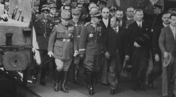  Wizyta Generalnego Inspektora Sił Zbrojnych RP Edwarda Rydza-Śmigłego w Paryżu w sierpniu 1936 roku.  