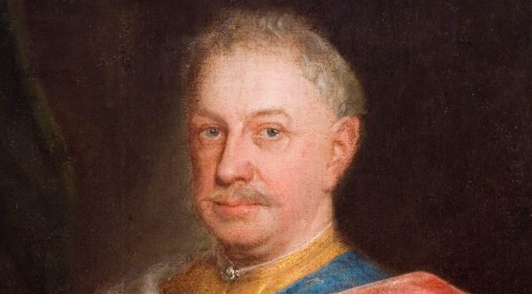  Portret Jana Fryderyka Sapiehy z XVIII wieku.  