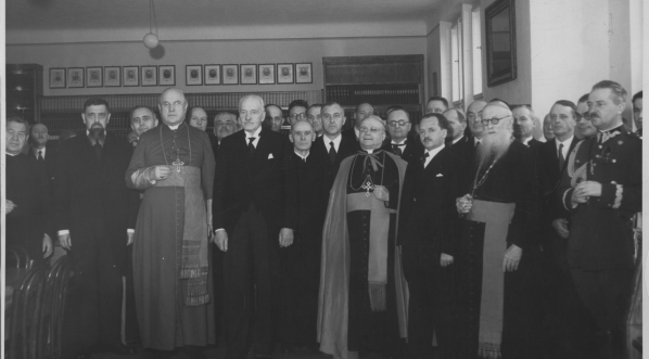  Poświęcenie Domu Wydawnictw Towarzystwa Jezusowego w Warszawie w 1935 roku.  