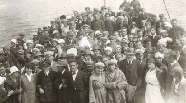  Stefan Żeromski w podróży po Bałtyku 1921 r.  