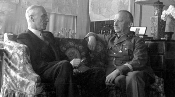  Spotkanie prezydenta Władysława Raczkiewicza i gen. Władysława Sikorskiego. (1940 - 1943 r. )  