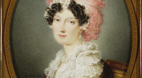  "Portret Zofii z Branickich Arturowej Potockiej (1790-1879) z Krzeszowic" Carla de Bourdon Hummela.  