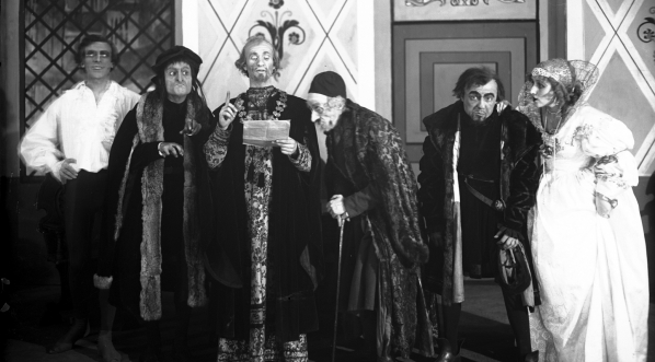  Przedstawienie "Volpone" Bena Jonsona w Teatrze im. Juliusza Słowackiego w Krakowie w grudniu  1927 roku. (4)  