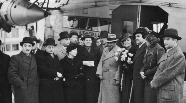  Ernst Lubitsch w Warszawie 10.04.1936 r.  