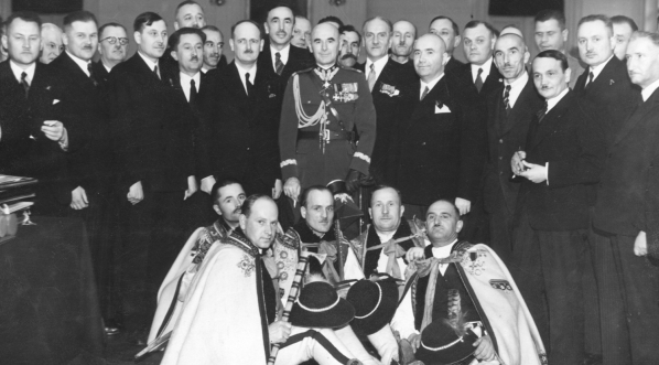 Delegacja powiatu wadowickiego u marszałka Edwarda Rydza-Śmigłego w Warszawie 11.11.1938 r.  