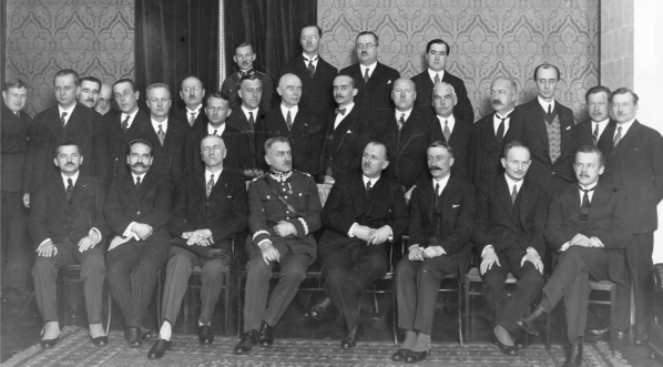  Zjazd wojewodów w Warszawie w 1929 roku.  