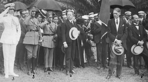  Uroczystość odsłonięcia pomnika "Siewcy" w Kurytybie, 1925 rok.  