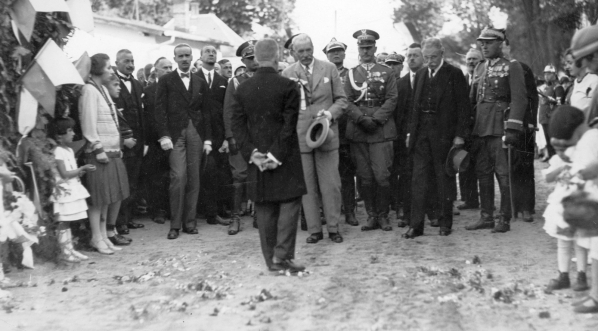  Wizyta prezydenta RP Ignacego Mościckiego w Małopolsce-pobyt w Przeworsku w lipcu 1929 roku.  