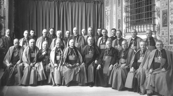  Kanonizacja błogosławionego Andrzeja Boboli w Rzymie w maju 1938 roku.  