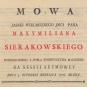 Maksymilian Bruno Sierakowski h. Ogończyk