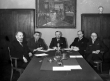 Jury państwowej nagrody literackiej podczas obrad w Warszawie, 10.06.1938 r. ...