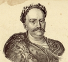 Portret Króla Jana III – litografia w książce wydanej 1829/1830.