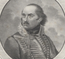 Portret Kazimierza Pułaskiego – litografia autorstwa Walentego Śliwickiego.