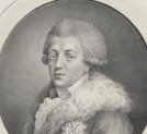 Portret Ignacego Potockiego – litografia Śliwickiego wedle wzoru Rajeckiej.