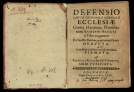 Teofil Rutka "Defensio Sanctae Orthodoxae Orientalis Ecclesiae contra haereticos processionem Spiritvs Sancti a Filio negantes, ex sanctis patribus potissimum Graecis dedvcta ac confessione praesentis Ecclessiae Roxolanae firmata, a Theophilo Rutka [...]