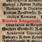  Mikołaj Smogulecki h. Grzymała  