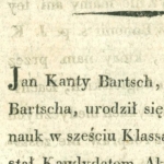  Jan Kanty Bartsch (Barcz)  