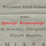  Ignacy Baszniański (Baśniański, Baszniewski)  