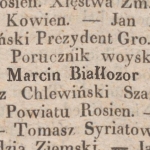  Marcin Białłozor (Białłozor Montwid) h. Wieniawa  