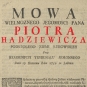 Piotr Hadziewicz h. Wieniawa